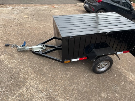 Carretinha Fechada para Moto